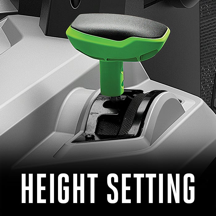 6 DIFFERENT HEIGHT SETTINGS