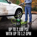 EGO Power+ HPW2105 2100 PSI Compact Pressure Washer with 6Ah Battery and Standard Charger