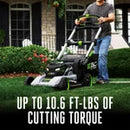 EGO Power+ LM2236SP 22'' Super Composite Mower with Select Cut™ System and Touch Drive Self-Propelled with 10Ah Battery and 700W Charger