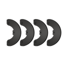 EGO Power+ ARP2120 Ensemble de palettes en caoutchouc pour souffleuse à neige propulsée par tarière pour souffleuses à neige SNT2120AP 21"