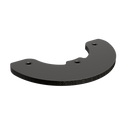 EGO Power+ ARP2120 Ensemble de palettes en caoutchouc pour souffleuse à neige propulsée par tarière pour souffleuses à neige SNT2120AP 21"