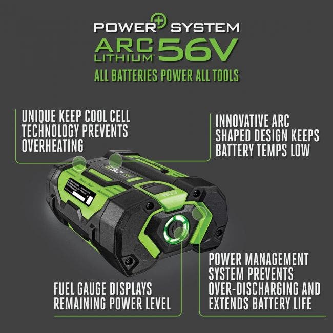 EGO Power+ BA1400T 2.5 AH  Battery with Integrated Fuel Gauge