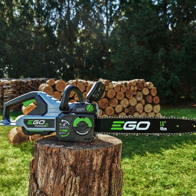 EGO Power+ CS1613 New 16" Chain Saw with 4Ah Battery and 210W Standard Charger