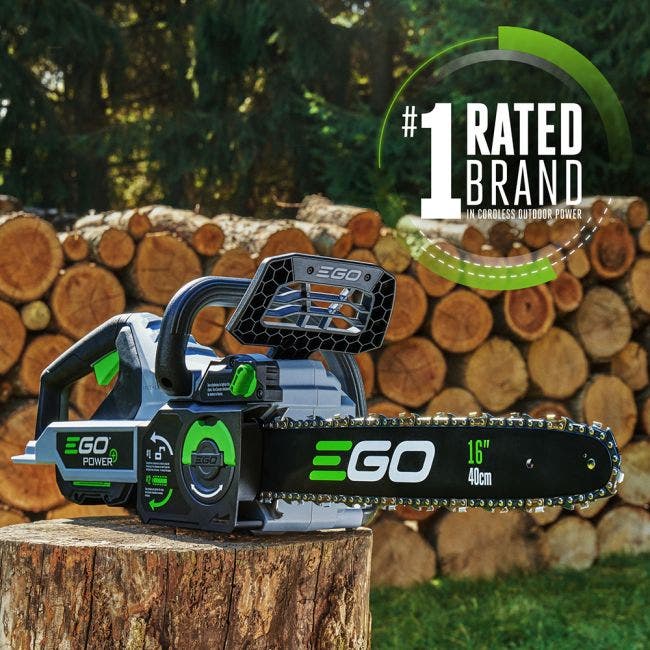 EGO CS1611 New 16" Chain Saw with 2.5Ah Battery and 210W Standard Charger