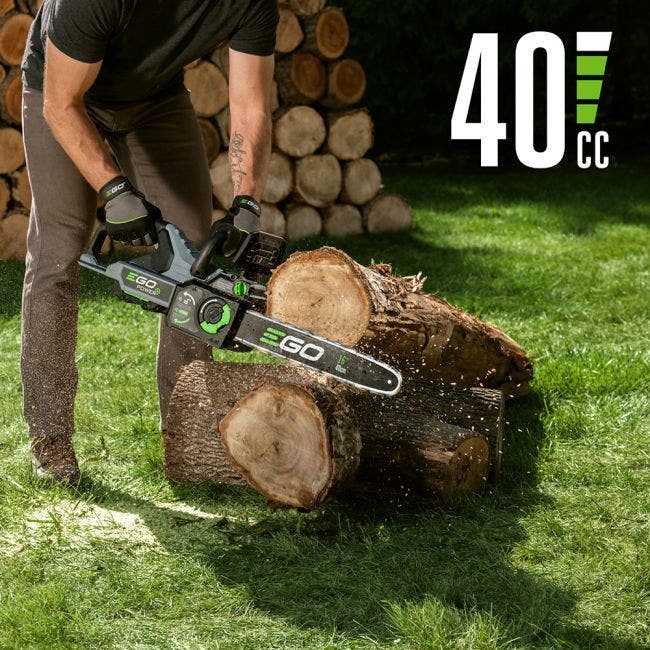 EGO CS1611 New 16" Chain Saw with 2.5Ah Battery and 210W Standard Charger