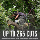 EGO Power+ CSX3003 Commercial Top Handle Chainsaw with Battery Holster, 5Ah Battery and Charger