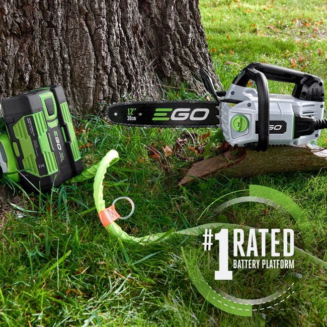 EGO CSX3003 Commercial Top Handle Chainsaw with Battery Holster, 5Ah Battery and Charger