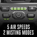 Ventilateur brumisateur EGO FN1800 18" - Piles et chargeur non inclus