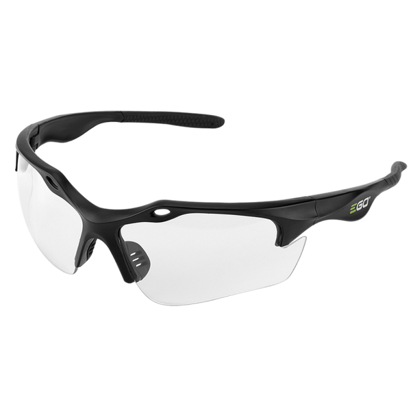 Gafas de seguridad antirrayas EGO con protección UV del 99,99 por ciento y estándares ANSI Z87.1