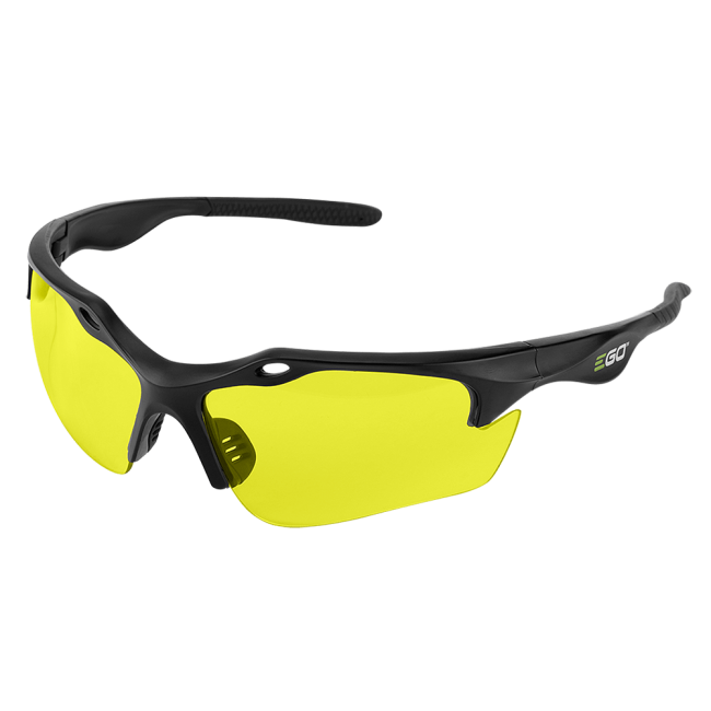 EGO Anti-scratch Safety Glasses with 99.99-Percent UV Protection and ANSI Z87.1 Standards