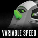 EGO LB5302 Souffleur 110 MPH 530 CFM vitesse variable avec batterie 2,5 Ah et chargeur