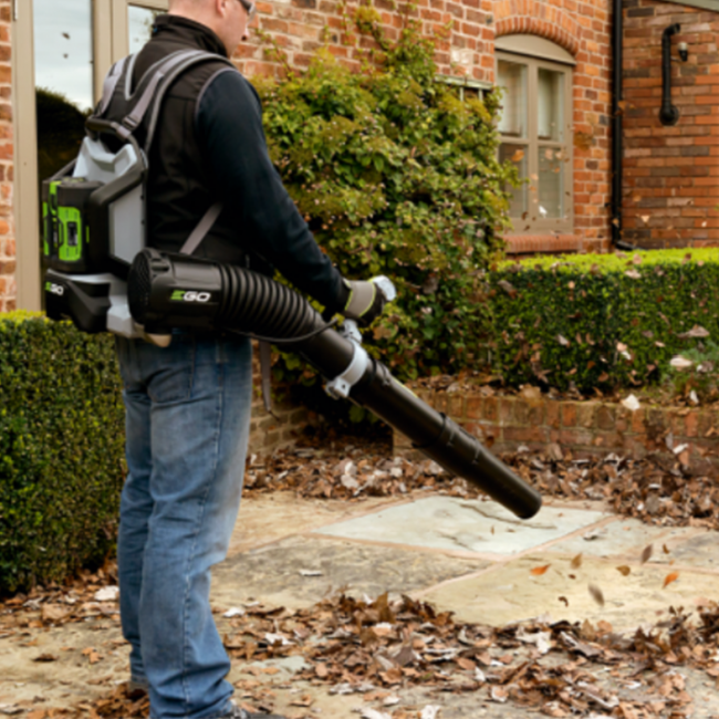 EGO LB6003 180 MPH, 600 CFM Variable-Speed 56-Volt Cordless Backpack Leaf Blower with 7.5Ah Battery and Standard Charger