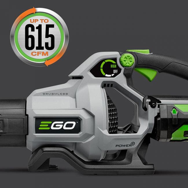 EGO LB6151 615 CFM Variable-Speed 56-Volt Lithium-ion Cordless Leaf Blower with 2.5Ah Battery and Standard Charger