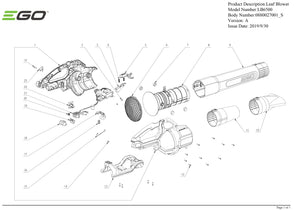 LB6500 (VERSION A) PARTS DIAGRAM