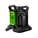 EGO Power+ LBPX8004-2 Commercial Backpack Blower Kit 800 CFM with 2x 6Ah Battery & 280W Dual Port Charger