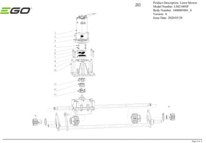 LM2100SP (VERSION A) PARTS DIAGRAM