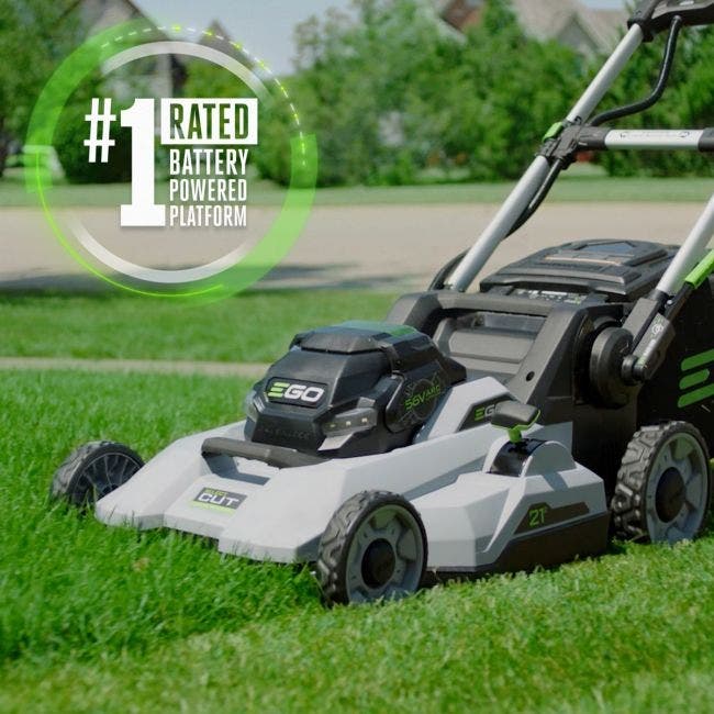 EGO Power+ LM2135  21" Select Cut Push Lawn Mower with 7.5Ah Battery and 550W Rapid Charger