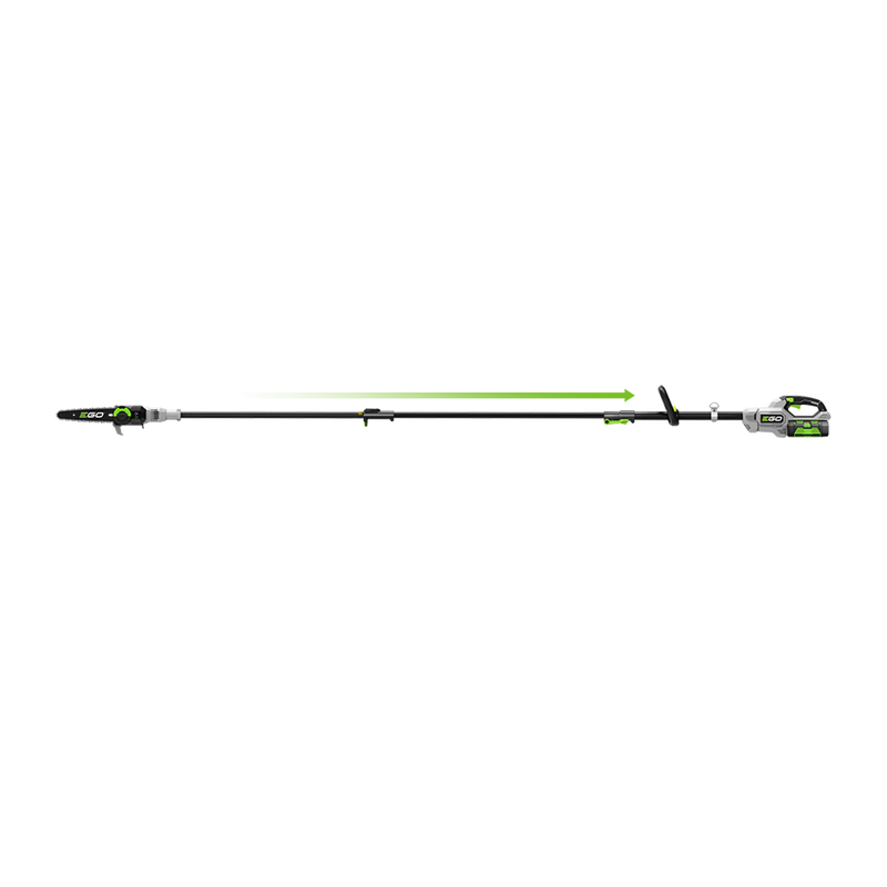EGO Power+ PS1001 10" Carbon Fiber Telescopic Pole Saw with 2.5Ah Battery and Charger