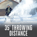 EGO Power+ SNT2103 21" 56-Volt Cordless Snow Blower with Peak Power (2) 7.5Ah Batteries and 550W Rapid Charger Included