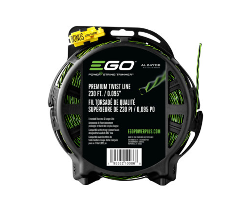 EGO Power+ AL2470B Premium Twist Line 230 FT. of 0.095" Trimmer Line for EGO Power+ String Trimmers