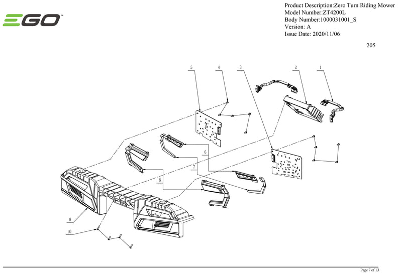 Front Frame Assembly