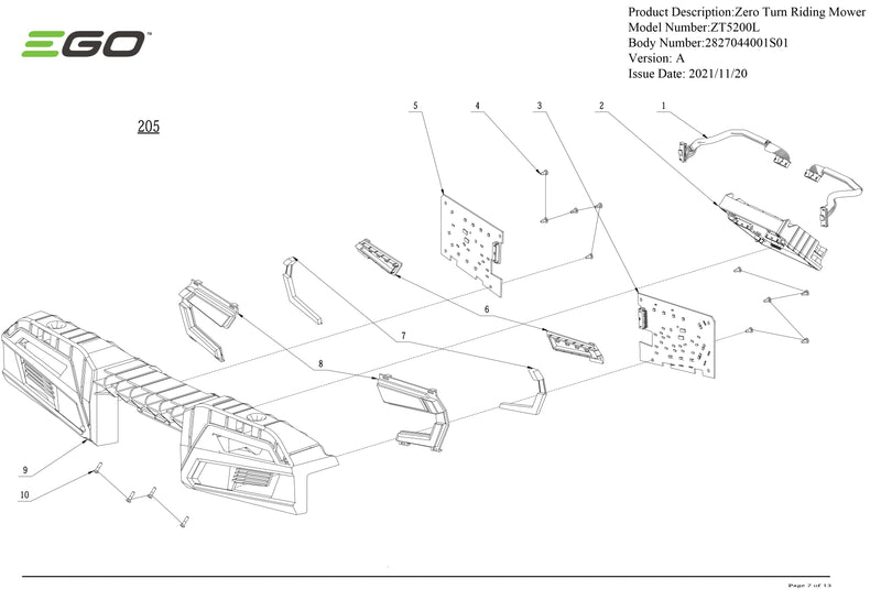 Front Frame Assembly