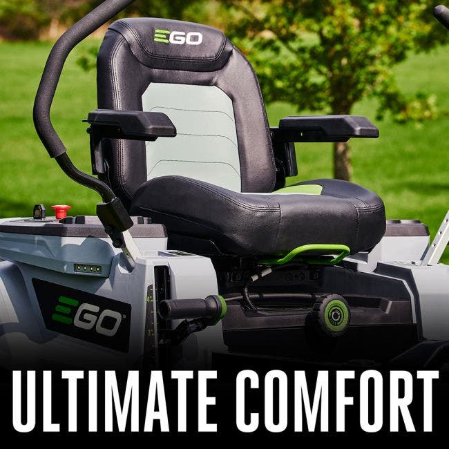EGO ZT5207L 52" Z6 Zero Turn Riding Mower with (6) 12AH Batteries and 1600W Charger