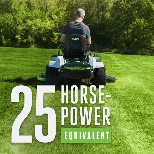 EGO ZT5207L 52" Z6 Zero Turn Riding Mower with (6) 12AH Batteries and 1600W Charger