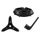 EGO Power+ ABB1203-1 Commercial 3-Teeth Metal Blade with Trimmer Guard & Safety Barrier Bar for STX3800, STX4500 and BCX4500