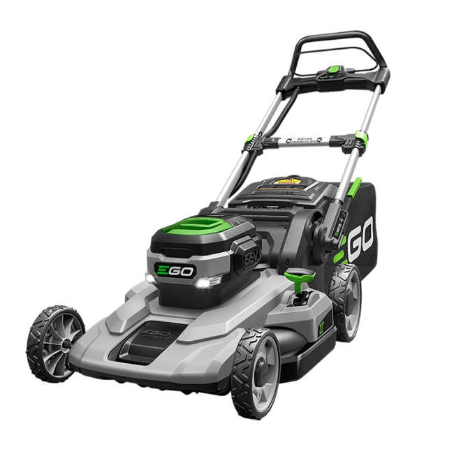 Cortacésped inalámbrico de iones de litio EGO LM2100 de 21" y 56 voltios (batería y cargador no incluidos)